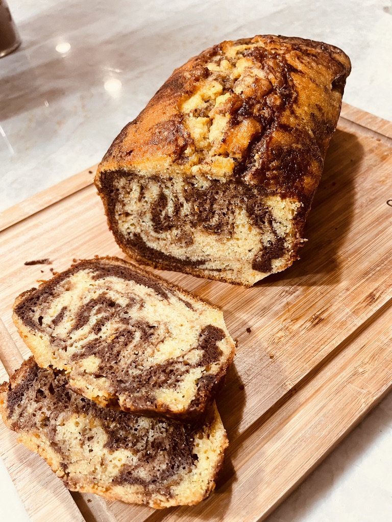 Chocolate & Orange Marble Cake